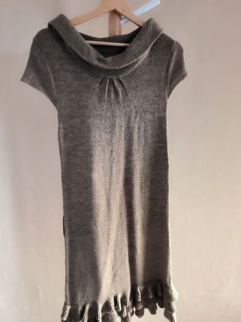 Robe en laine longue taille 38