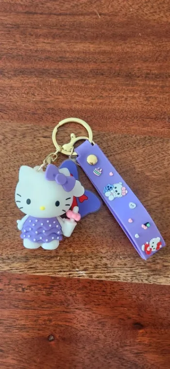 Porte-Clés Hello Kitty Violet
