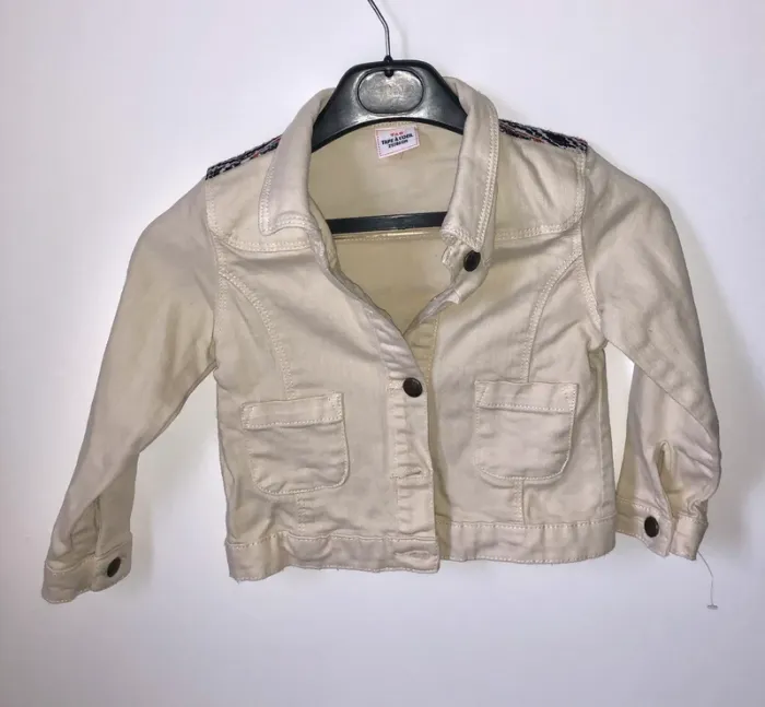 Veste en jean fille neuve