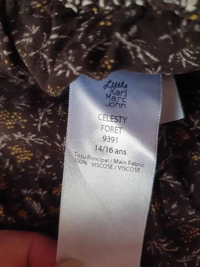 Blouse manches longues Little Karl Marc John - photo numéro 4