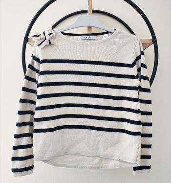 4 ans pull marinière Okaïdi 