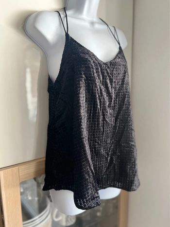 Top de soirée en velours mango