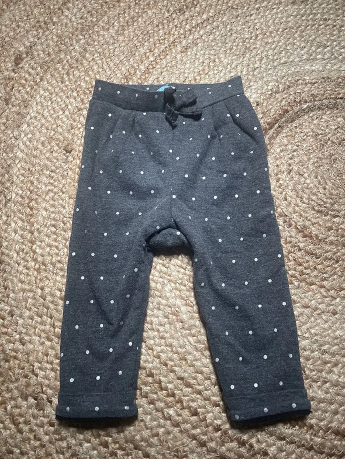 Pantalon polaire bébé fille