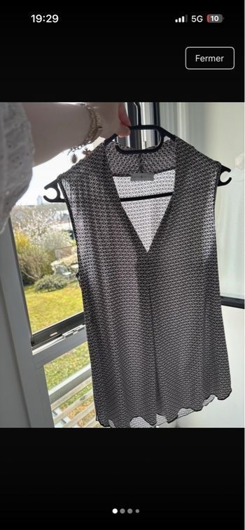 Top à épaule dénudée Cache Cache 