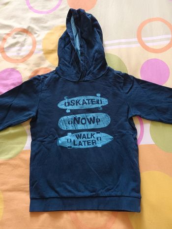 Sweat garcon bleu