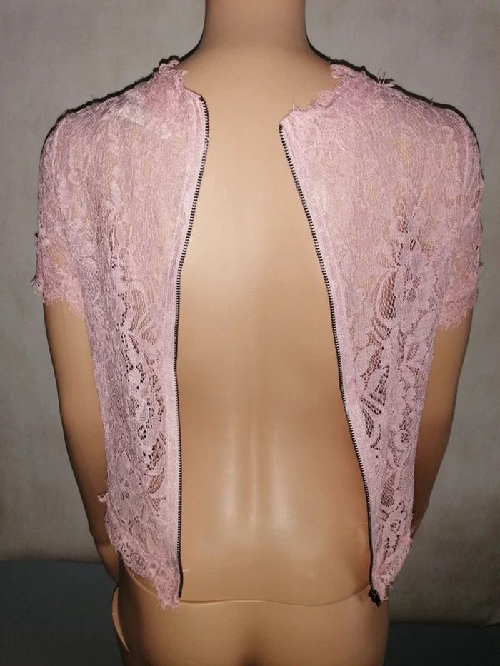 Haut transparent rose Vera & Lucy S - photo numéro 6