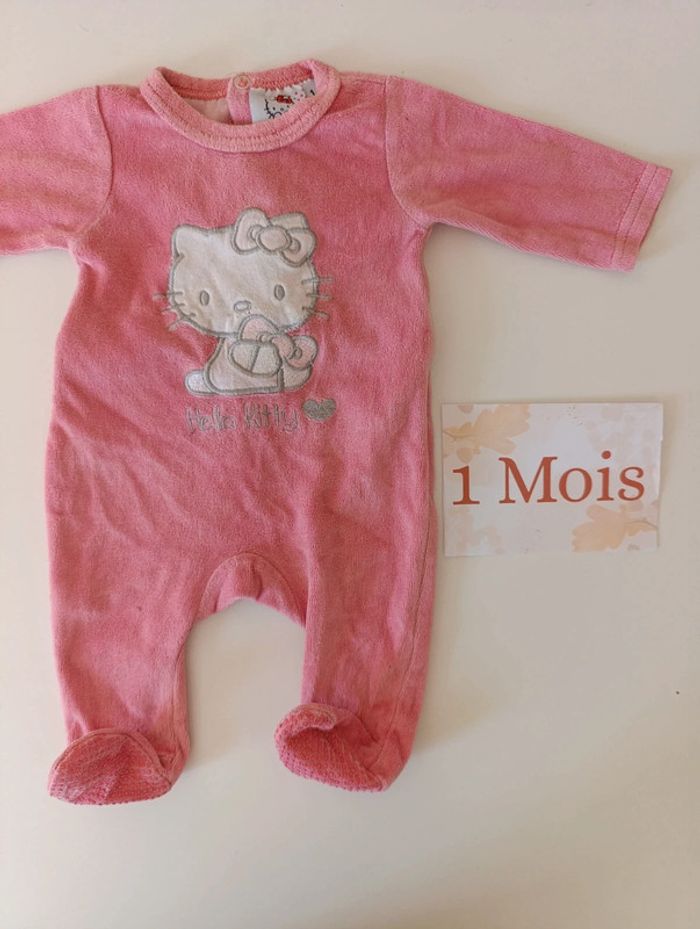 Pyjama 1 mois Hello Kitty - photo numéro 2