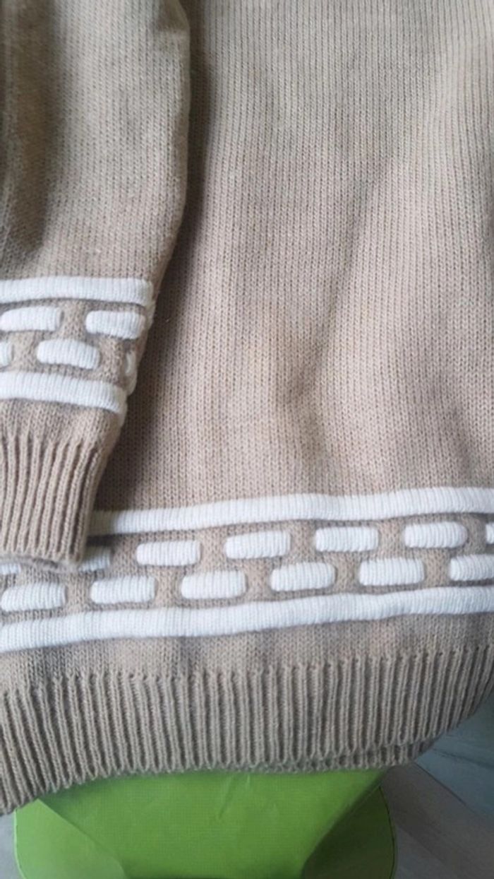 Pull marron - photo numéro 3