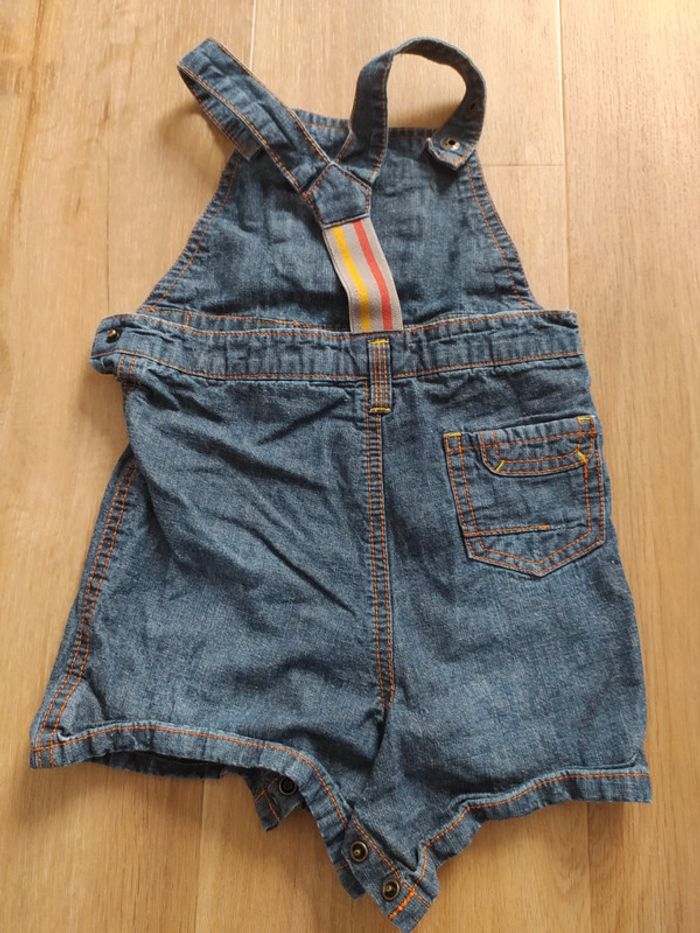 Salopette jeans Grain de blé 18M - photo numéro 3