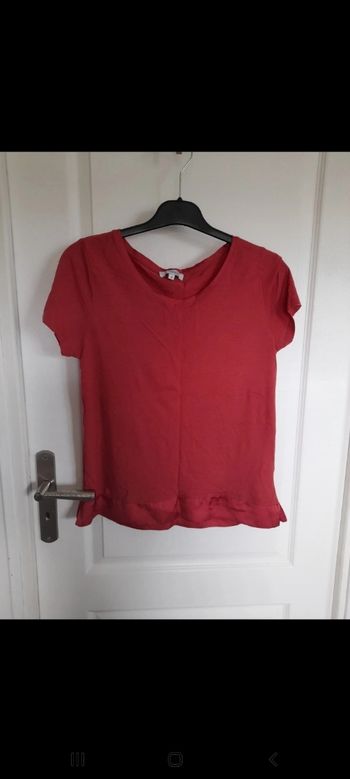Tee shirt corail