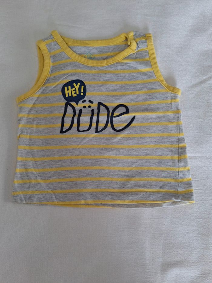 Débardeur bébé fille ou garçon 12 mois