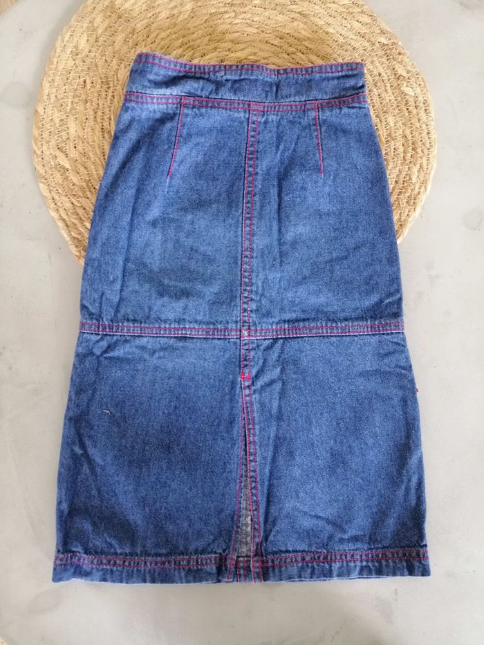 Jupe longue en jean 4 ans - photo numéro 2