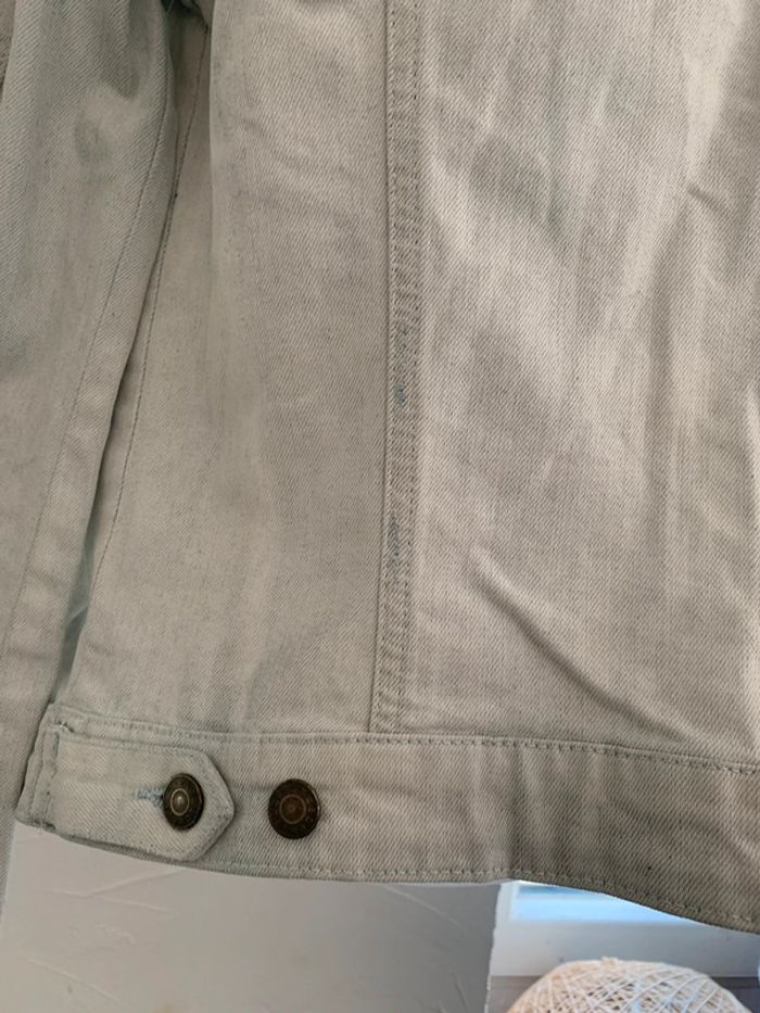 Veste en jean Esprit bleu clair taille 38 - photo numéro 8