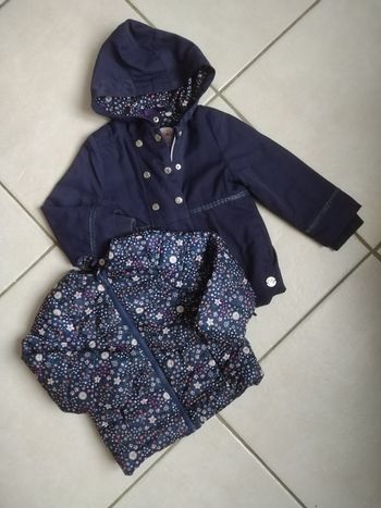 Parka 3 en 1 Sergent Major fille 3 ans