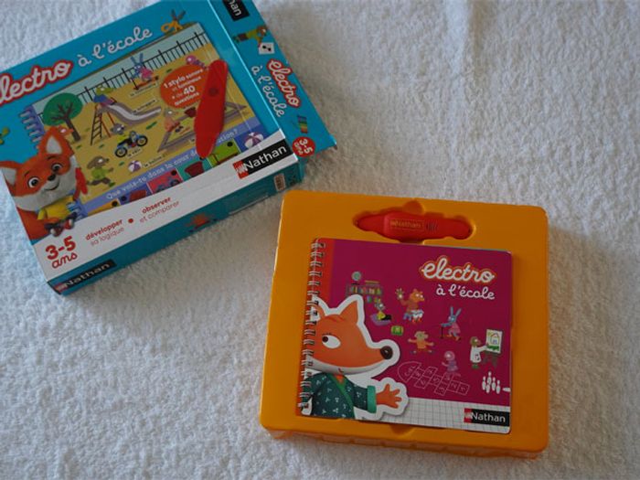 Jeu "Electro à l'école" Nathan pour enfants (3-5 ans) - photo numéro 2