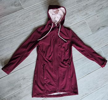Parka deperlante mi longue