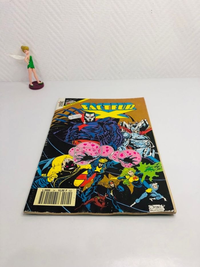 Semic X Facteur Jouons avec le feu tome 24 - photo numéro 3