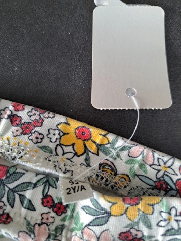 legging fleurs 2 ans - photo numéro 2