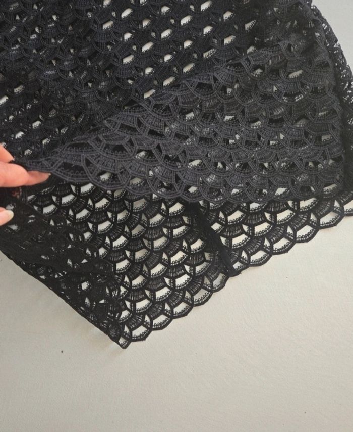 Robe dentelle noire Sandro Paris – T36 - photo numéro 5