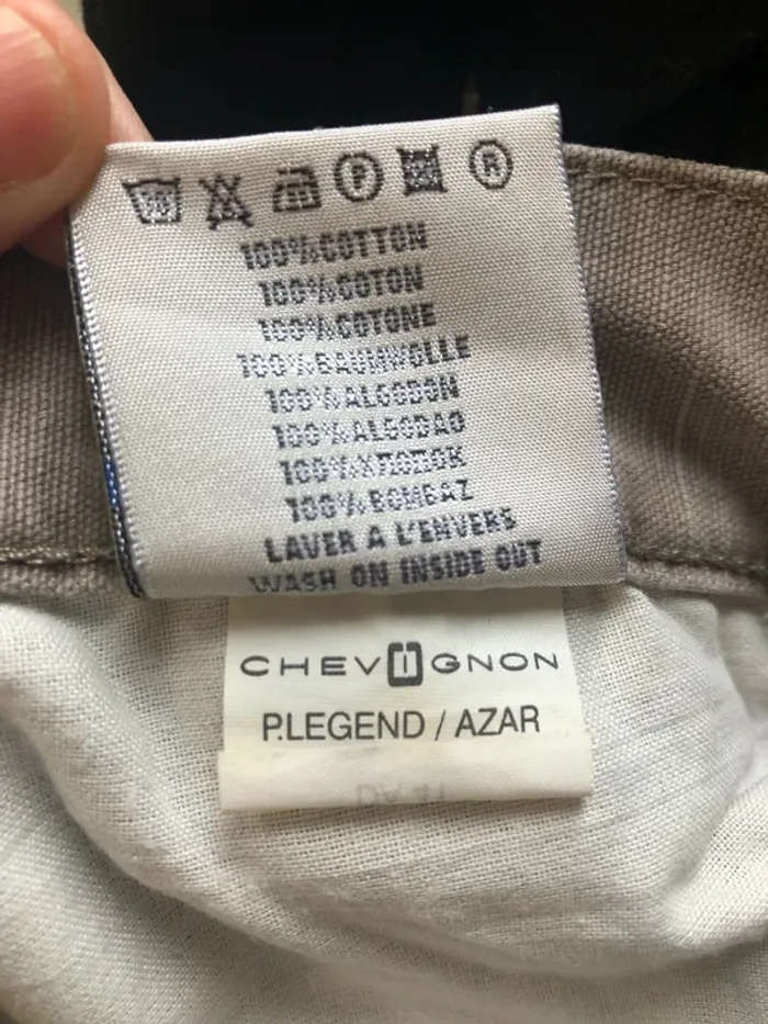 Chevignon grey denim jeans Mens W33 / FR42 - photo numéro 15