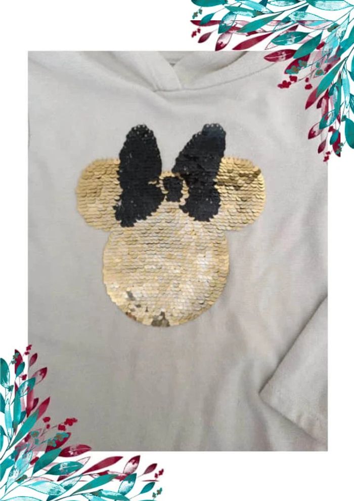 Pull sweat Disney Minnie sequins - photo numéro 2