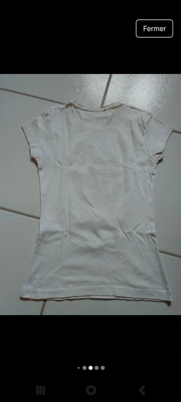 T-shirt femme blanc Kiabi - photo numéro 8