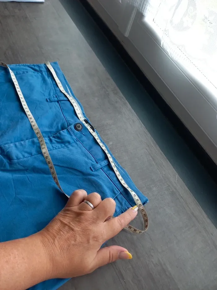 Pantalon homme 🚹 bleu - photo numéro 6