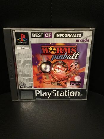 Jeu PlayStation 1 Worms Pinball pal multilingue