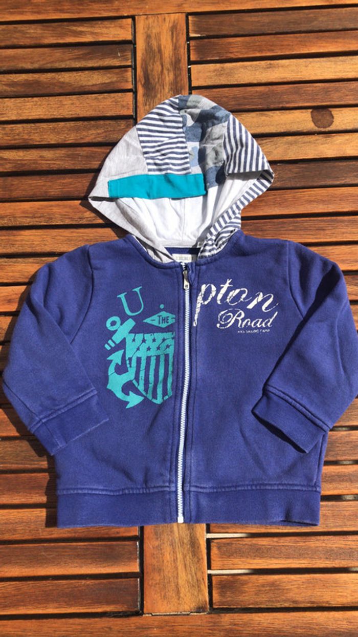 Gilet zippé Ikks 2 ans