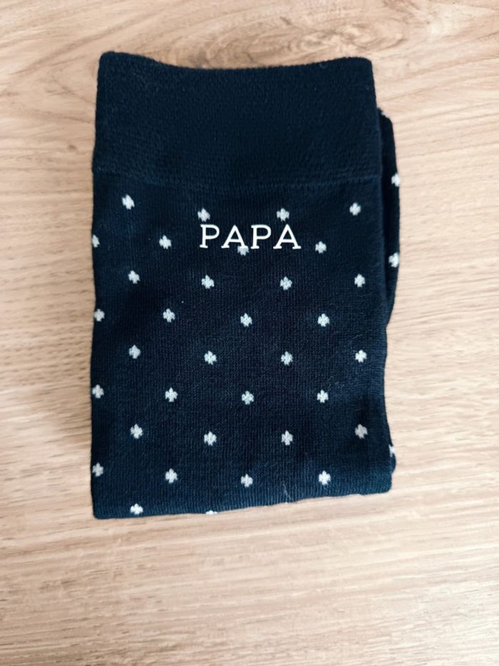 Chaussettes noir 39/42 cadeau papa