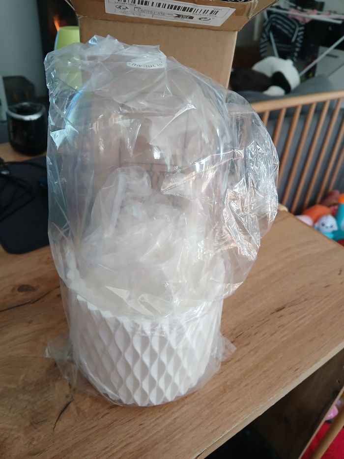 RANGEMENT PINCEAUX DE MAQUILLAGE BLANC - photo numéro 2