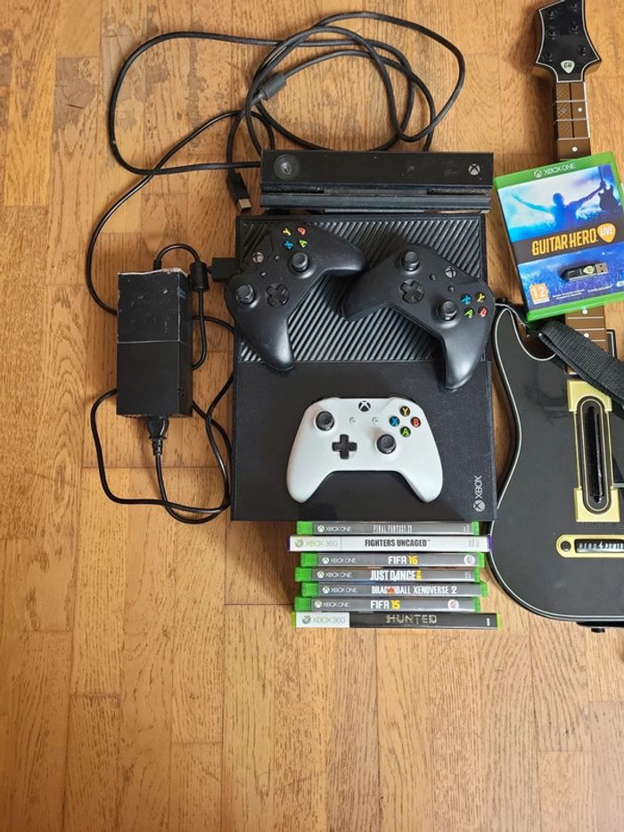 Xbox one+kinect+guitar hero - photo numéro 3