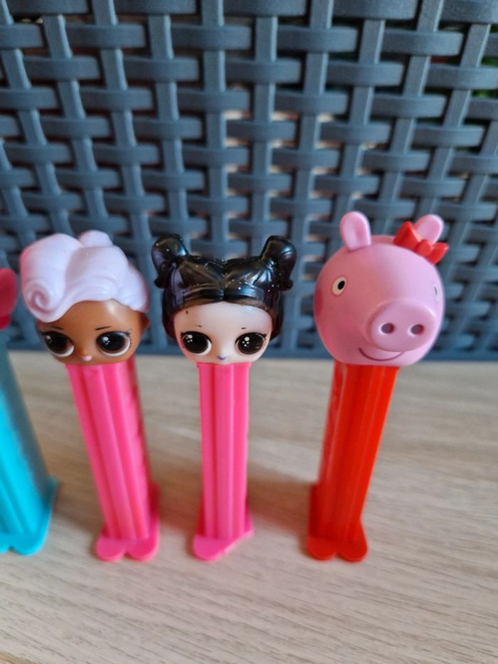 Lot 4 pez "fille" girly rose trolls lol et peppa pig - photo numéro 3