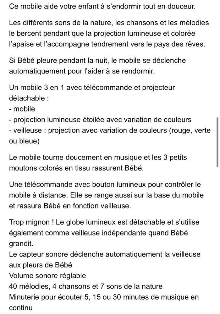 Mobile bébé - photo numéro 5