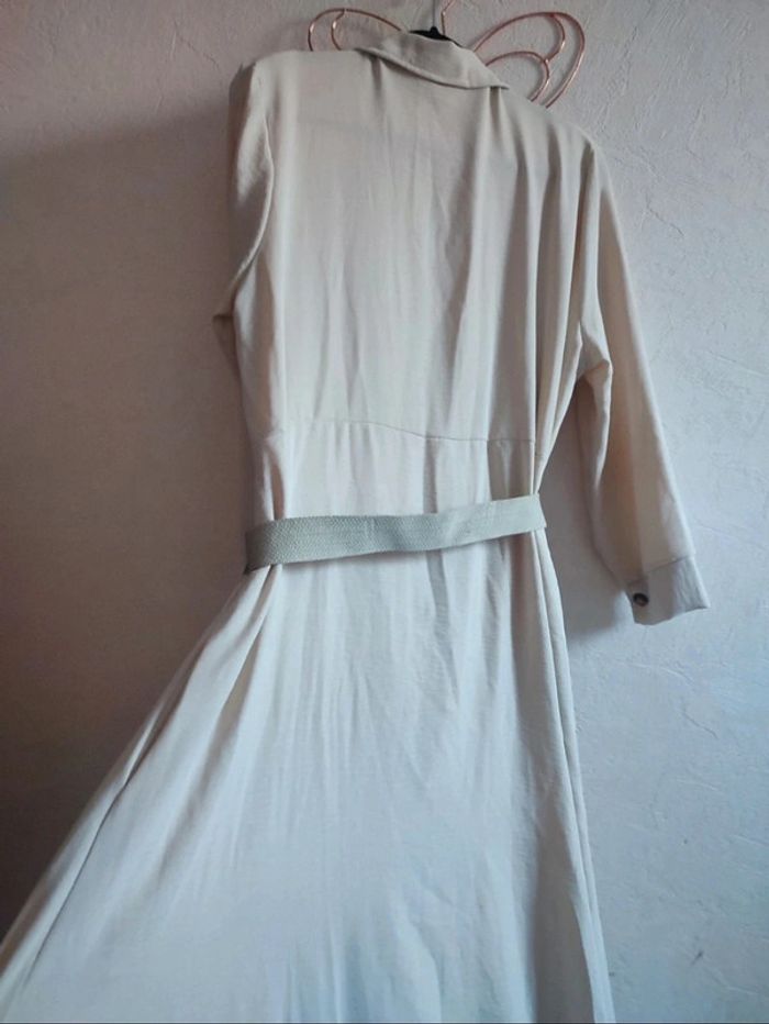 Robe longue et fluide avec ceinture TU - photo numéro 4