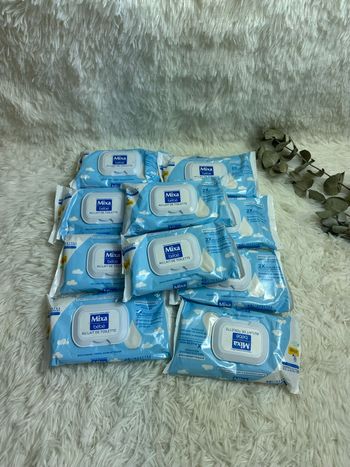 Lot de 10 paquets de 48 lingettes Mixa