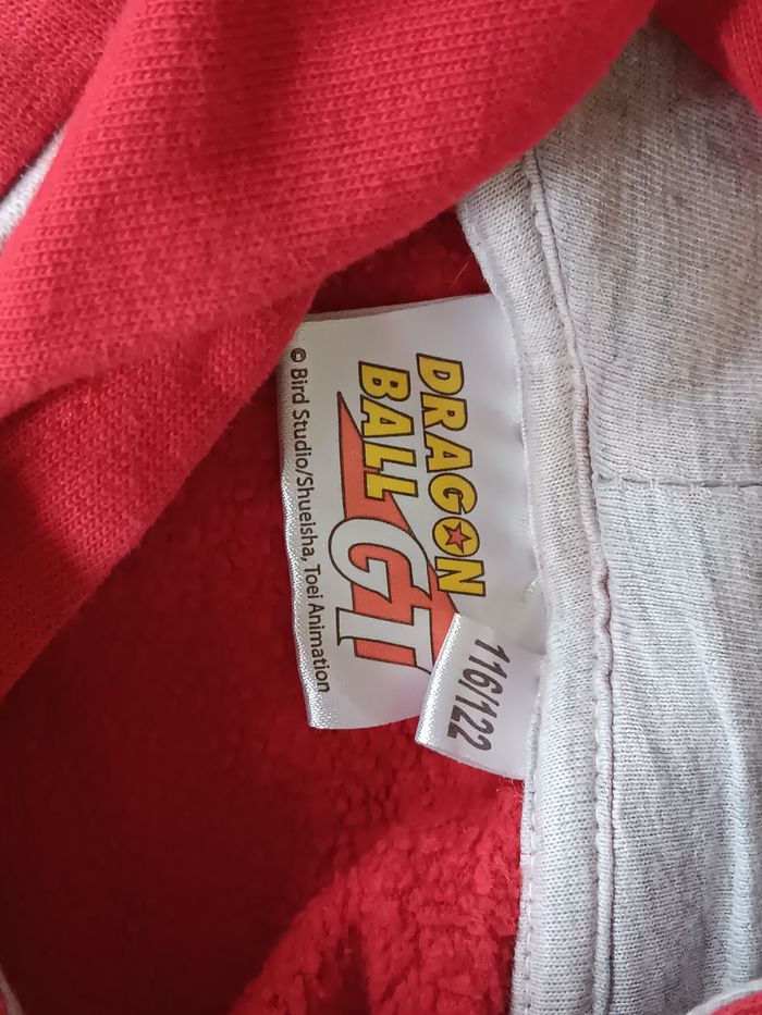 Pull garçon dragon ball Z 6-7 ans - photo numéro 4