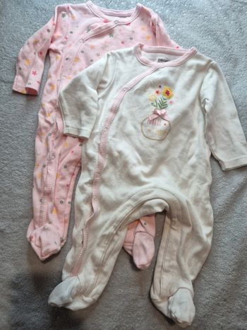 Lot de 2 pyjamas 3 mois