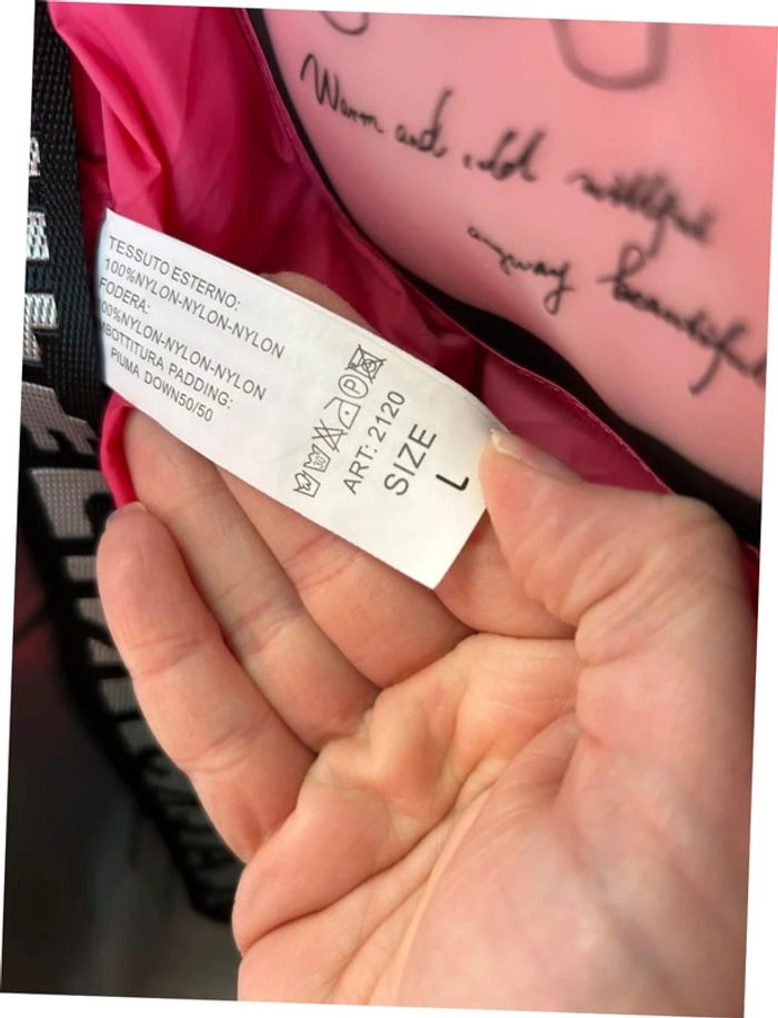 Doudoune rose - mino du sud - taille L - photo numéro 10