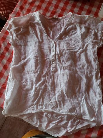 Chemise lin coton