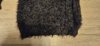 Pull tout doux, noir, TQF, 5 ans, nickel