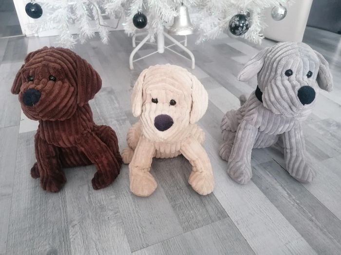3 peluches chiens décoration 🐶 - photo numéro 18
