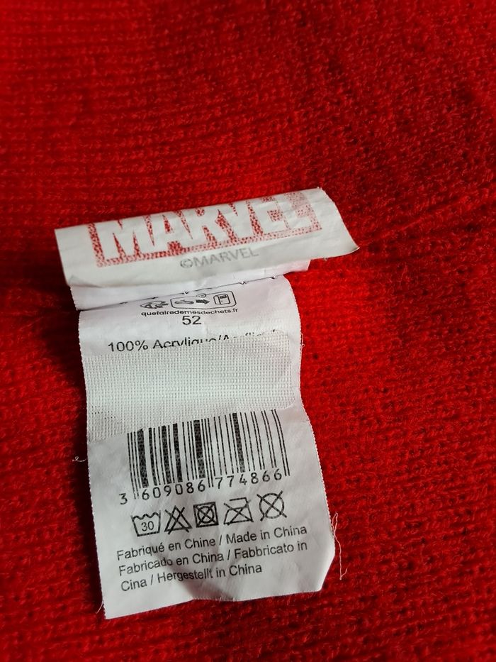 Bonnet doublé T52 Spiderman Marvel, Parfait état - photo numéro 5