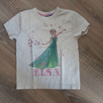 Tee shirt Elsa Disney