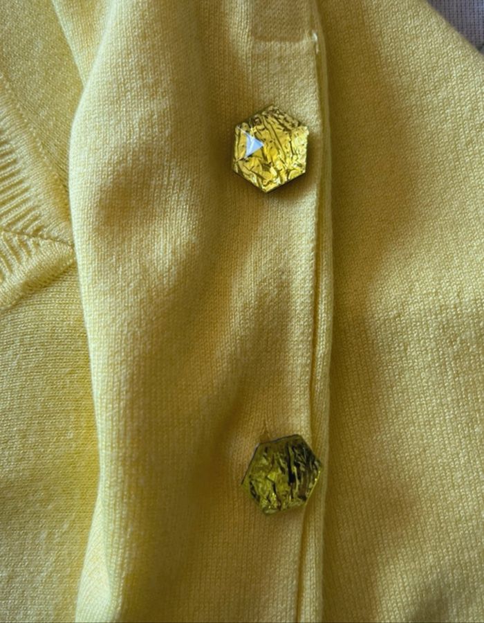 Pull jaune Liu Jo taille S comme neuf - photo numéro 8