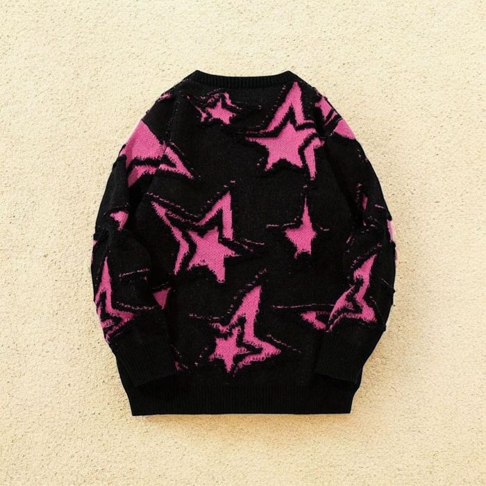 Pull tricot à motifs - photo numéro 2