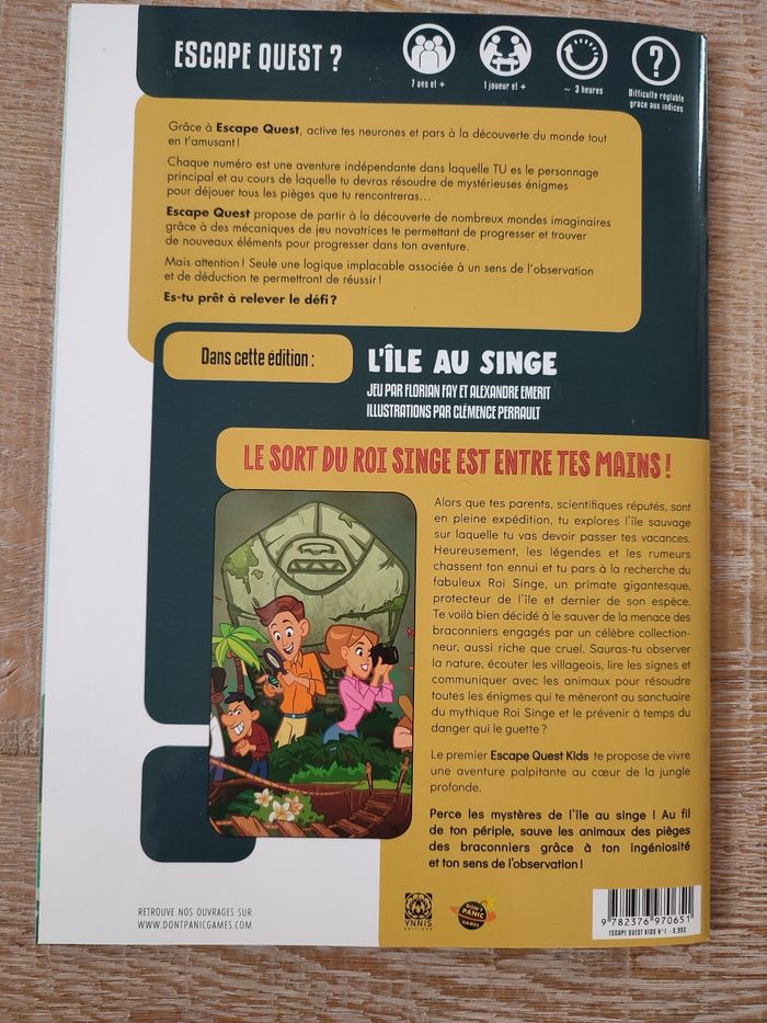 Cahier jeux escape quest - photo numéro 3