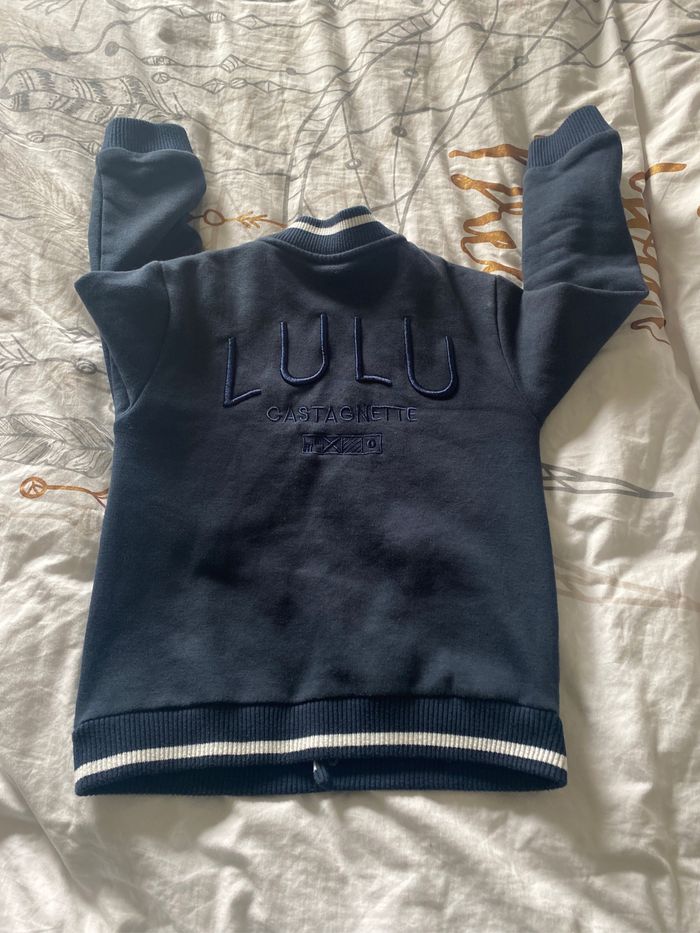 Veste bleue marine à pressions Lulu castagnette 8 ans - photo numéro 6