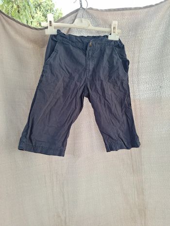 Bermuda garçon bleu 134/140