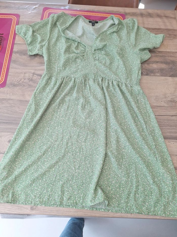 Robe verte kiabi